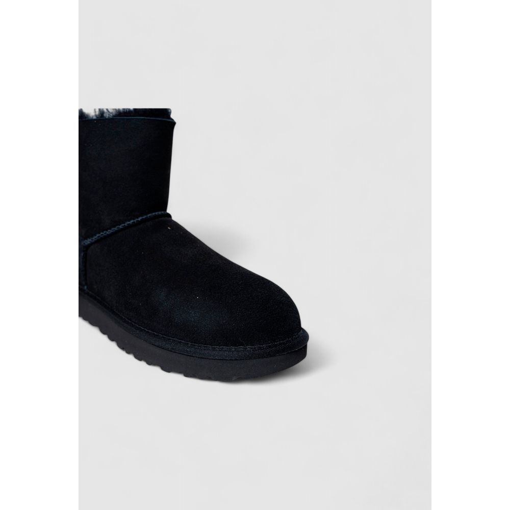 UGG Black Suede Leather Boot