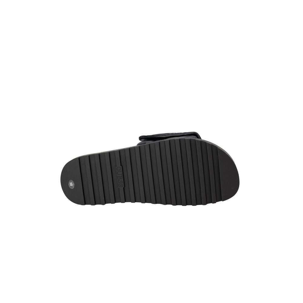 Guess Black Synthetic Sandal