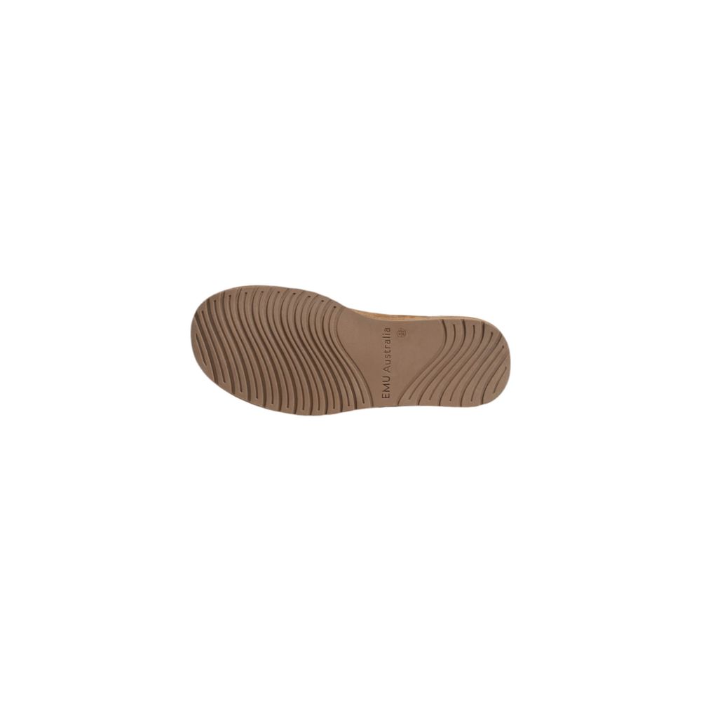 EMU Australia Brown Suede Leather Sandal