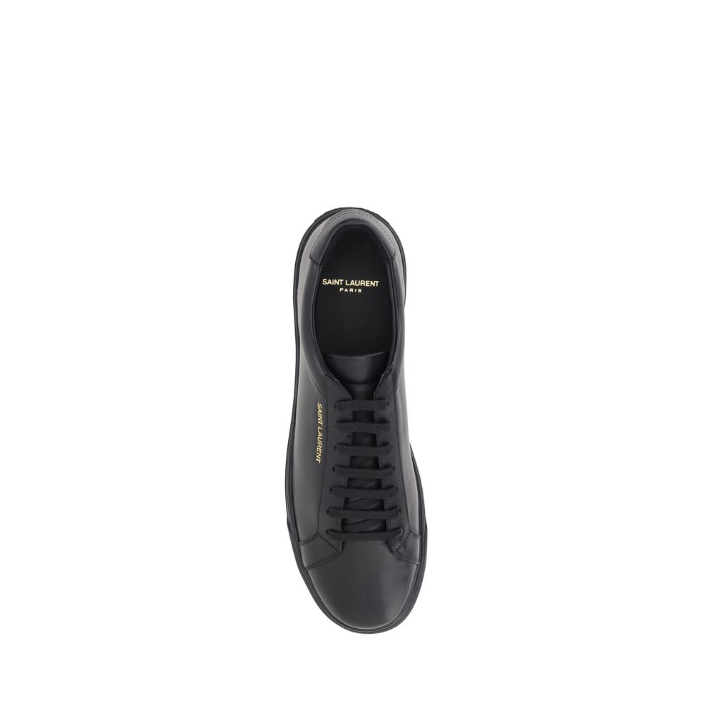 Saint Laurent Leather Sneakers