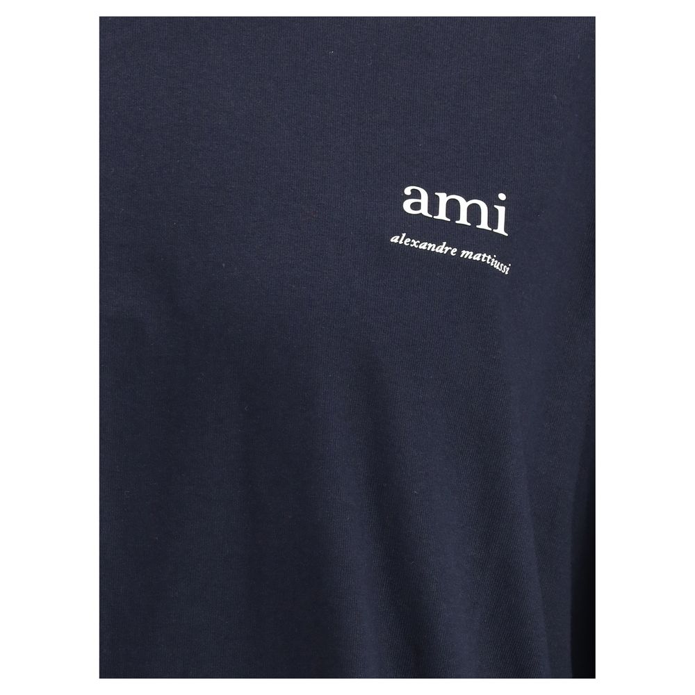 Ami Paris Logoed T-Shirt