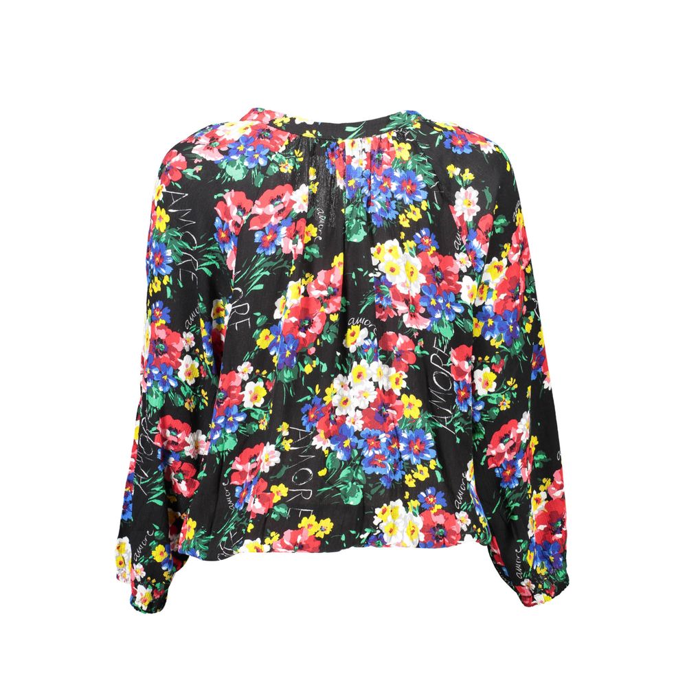 Desigual Black Viscose Women Top