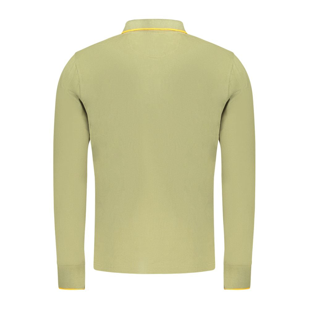 North Sails Green Cotton Men Polo Shirt