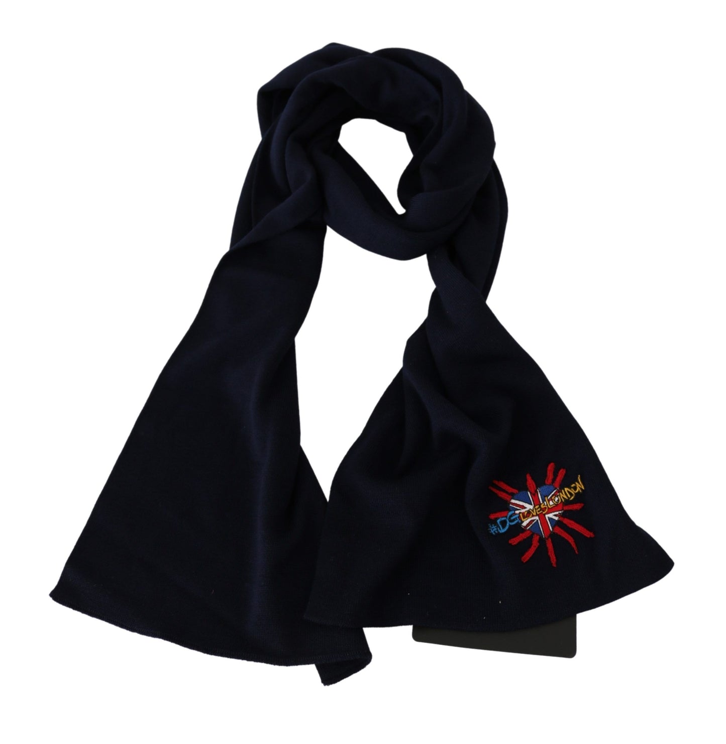 Dolce & Gabbana Elegant Virgin Wool Men's Scarf