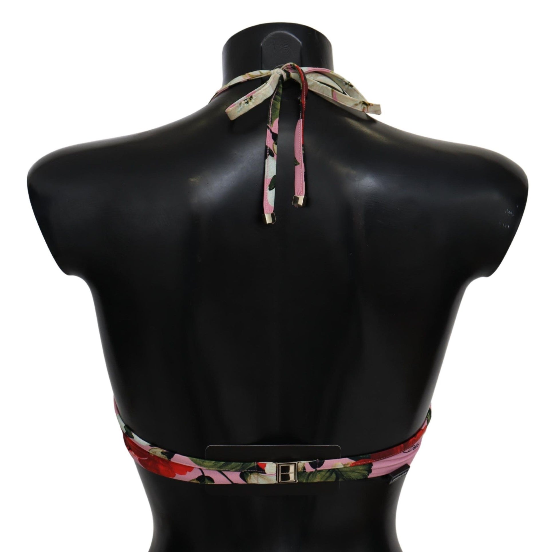 Dolce & Gabbana Floral Elegance Swimwear Top