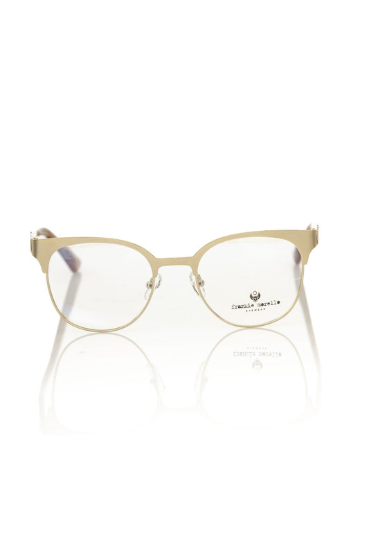 Frankie Morello Gold Acetate Women Frame