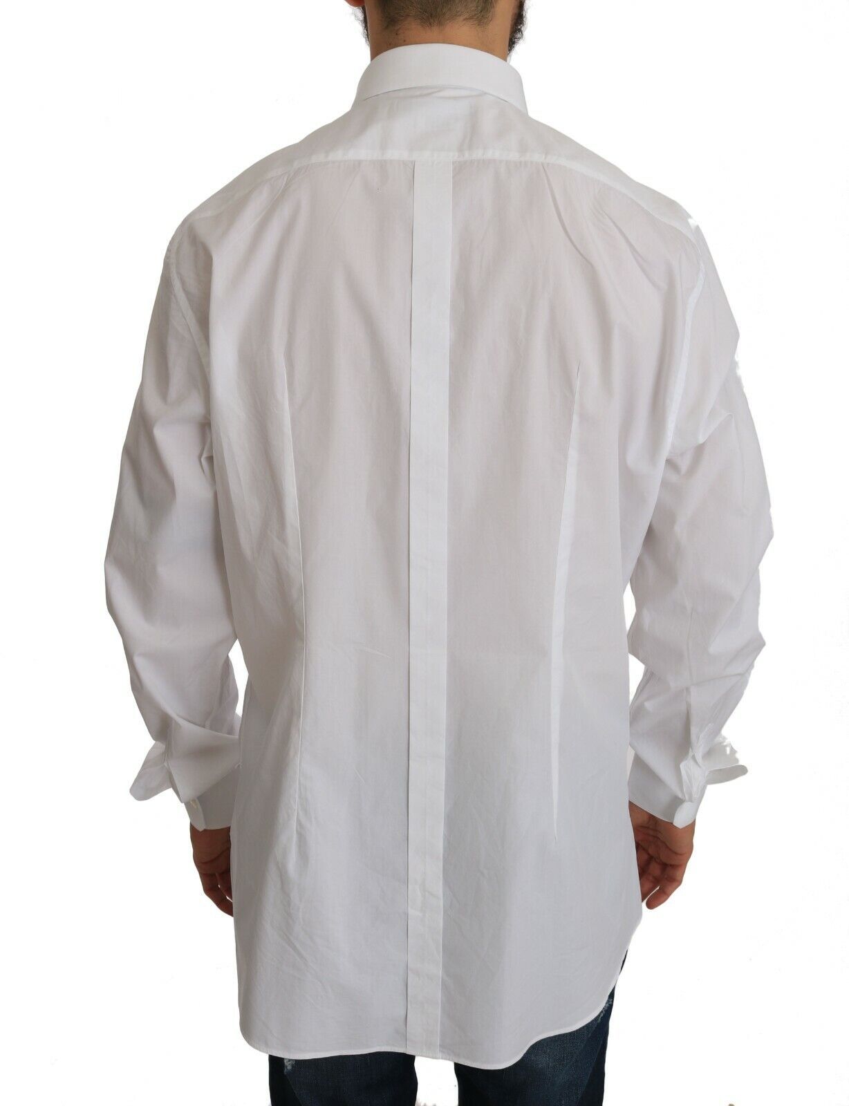 Dolce & Gabbana Exclusive White Slim Fit Formal Shirt