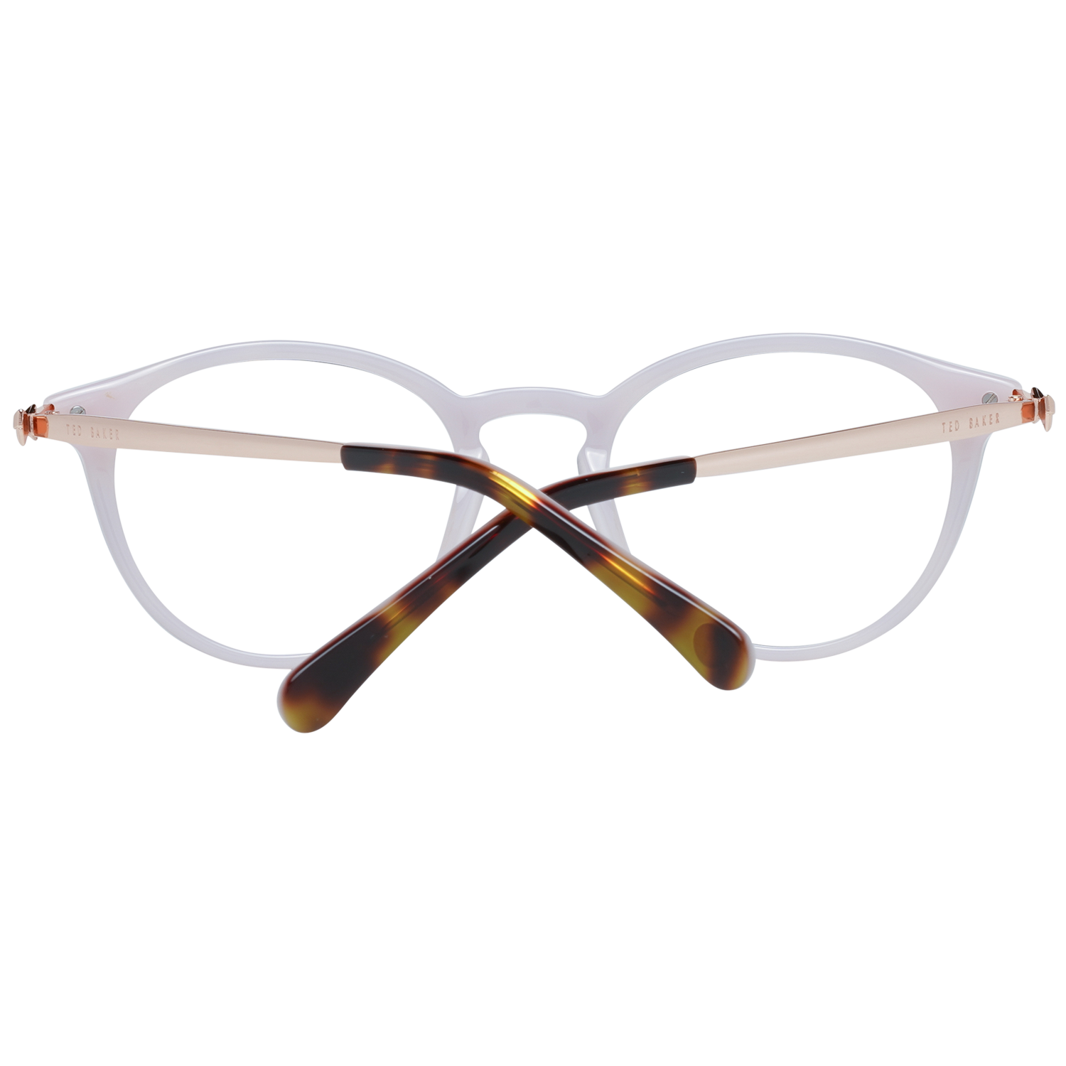 Ted Baker Chic Brown Round Full-Rim Fashion Frames