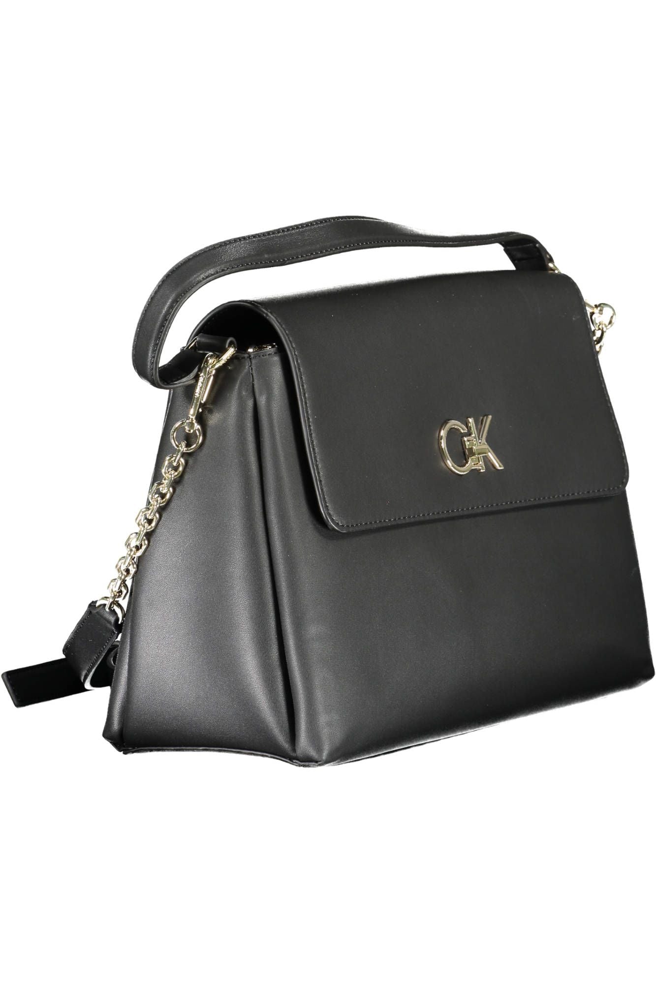 Calvin Klein Black Polyester Women Handbag