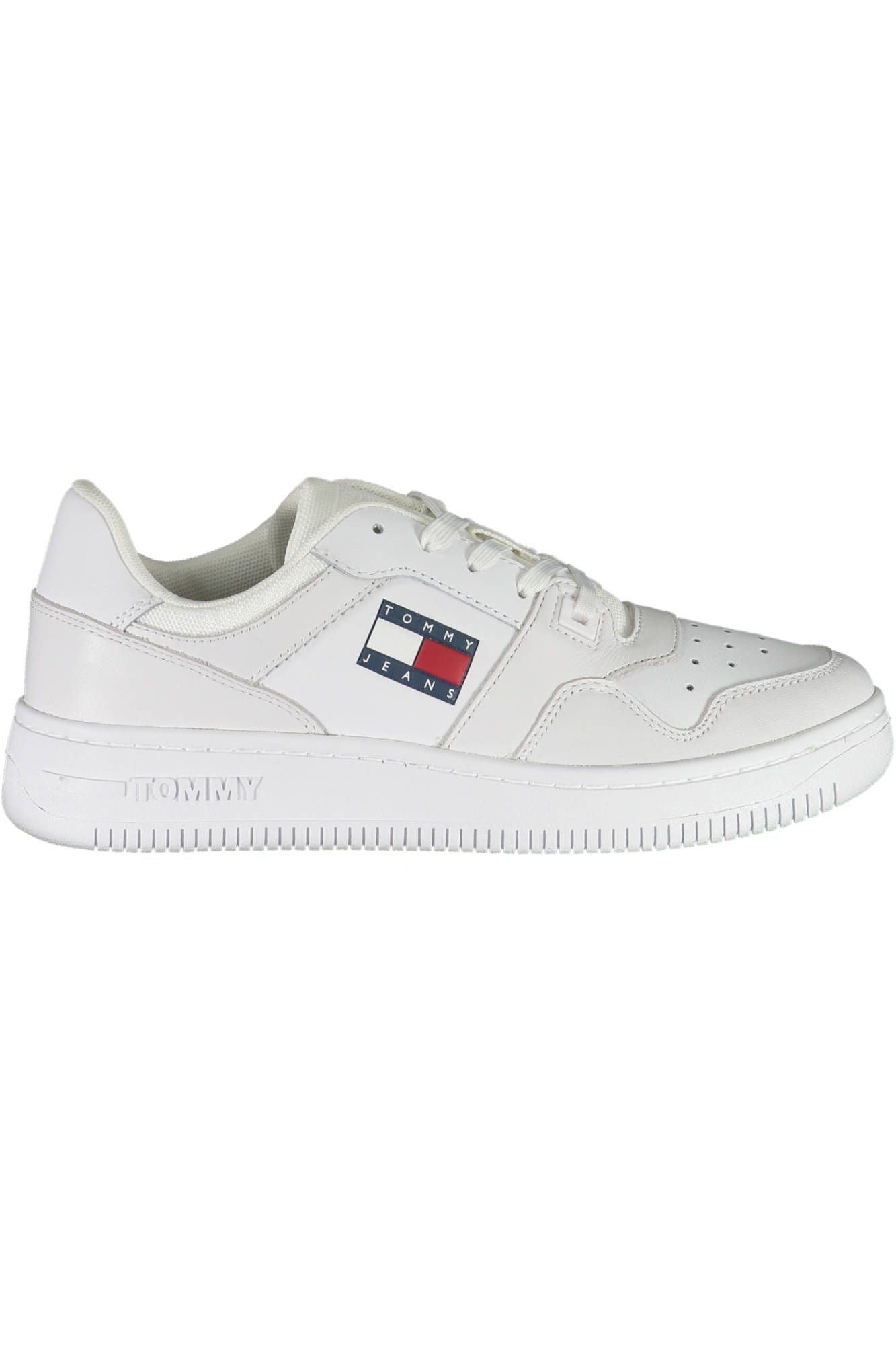 Tommy Hilfiger White Polyester Women Sneaker