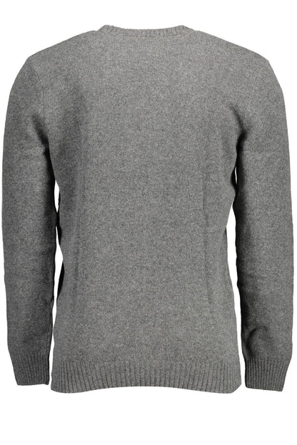 U.S. POLO ASSN. Gray Wool Men Sweater