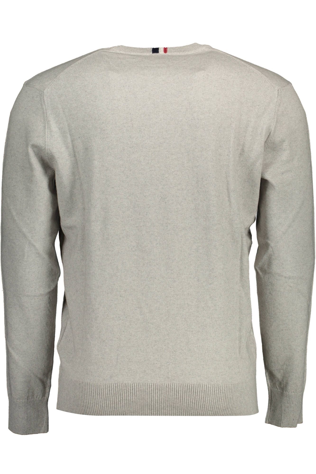 U.S. POLO ASSN. Gray Cotton Men Sweater