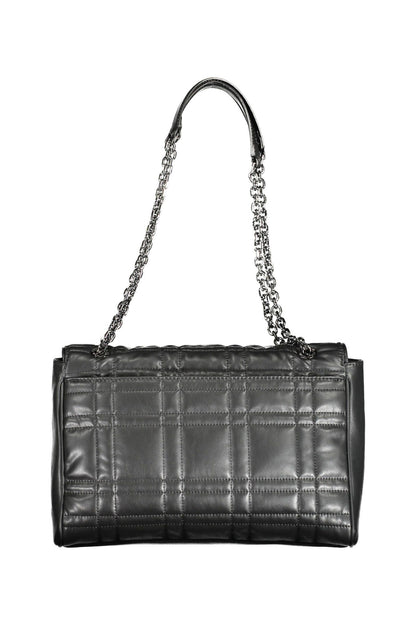 Calvin Klein Black Polyester Women Handbag