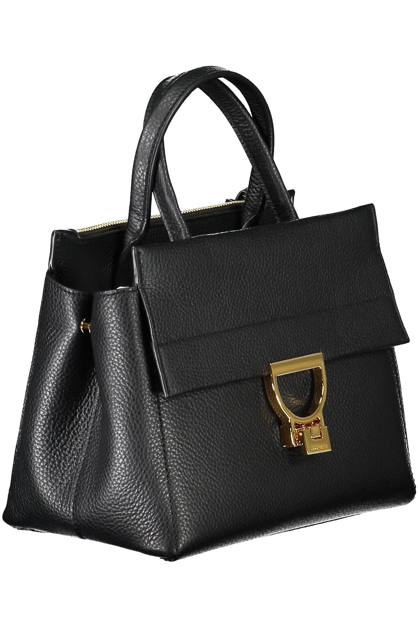 Coccinelle Black Leather Women Handbag