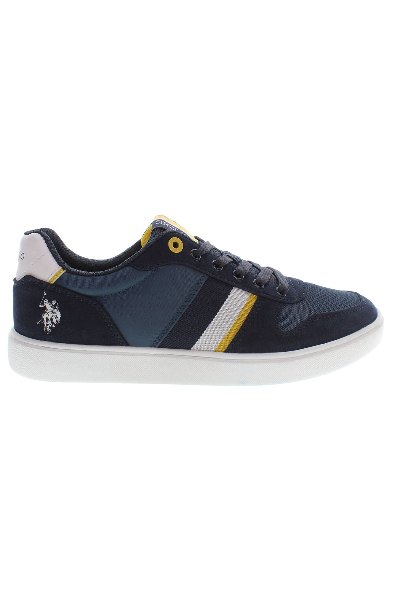 U.S. POLO ASSN. Sleek Blue Sneakers with Contrasting Details