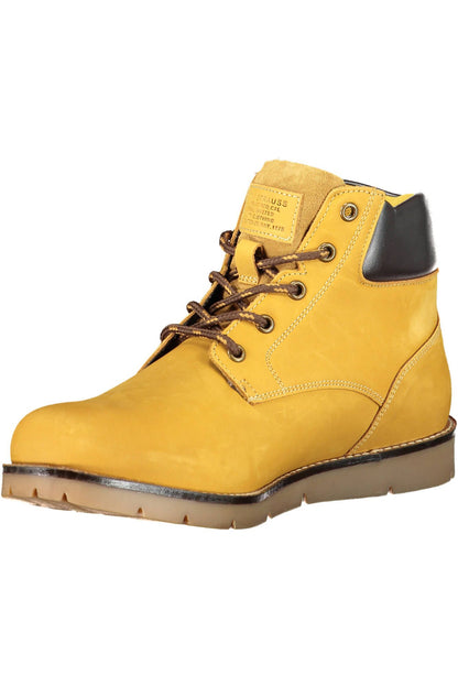 Levi's Yellow Leather Men Boot