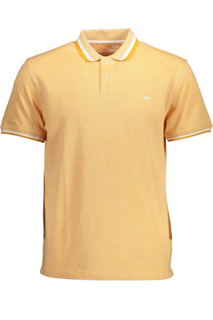 Harmont & Blaine Orange Cotton Men Polo Shirt