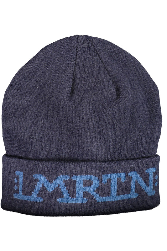 La Martina Elegant Embroidered Nylon Cap in Serene Blue