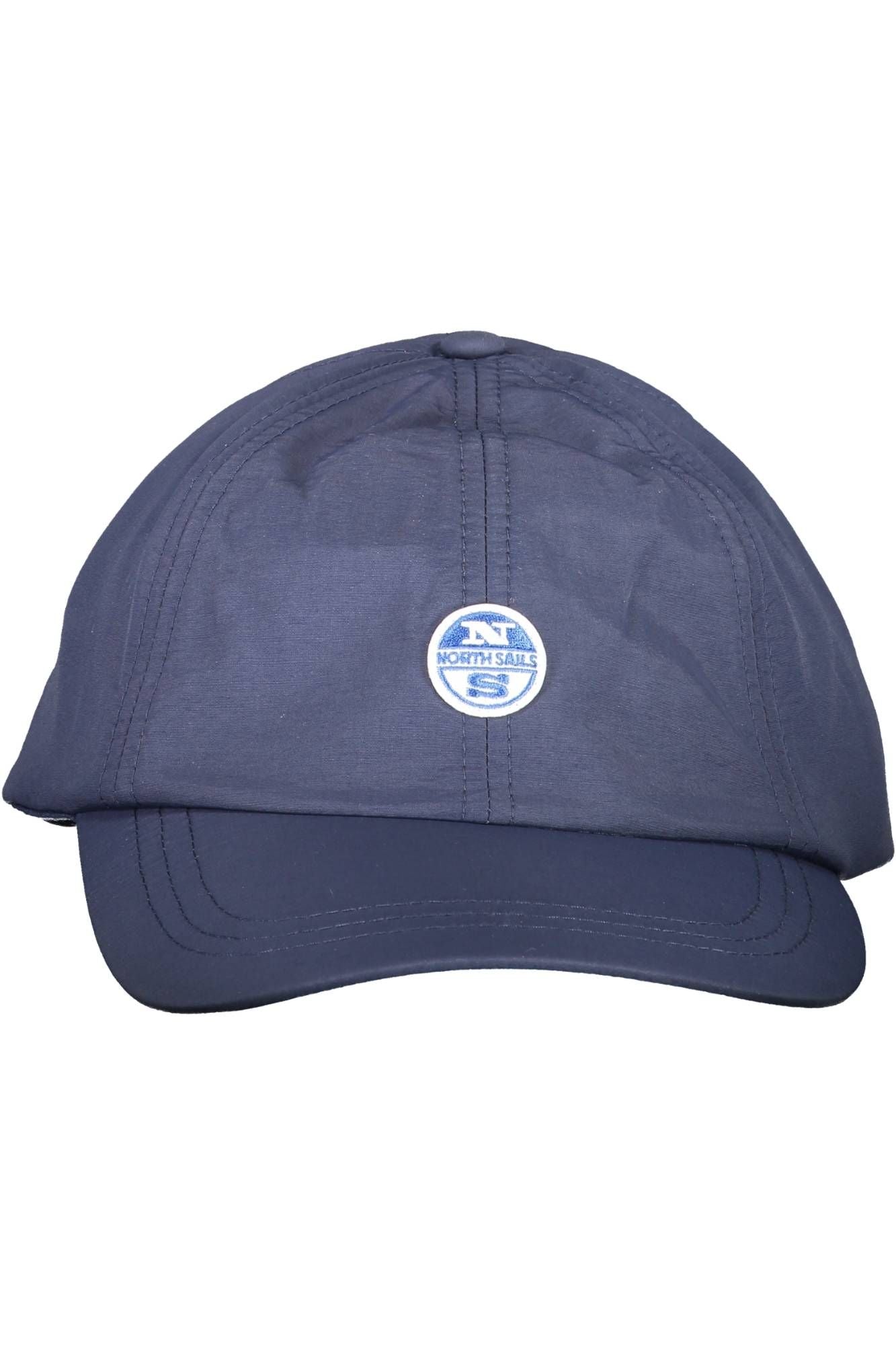 North Sails Sleek Blue Visor Cap with Signature Logo