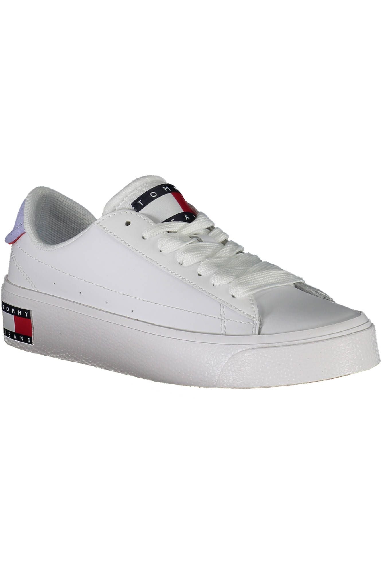 Tommy Hilfiger White Leather Women Sneaker