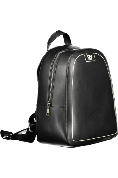 BYBLOS Black Polyethylene Women Backpack