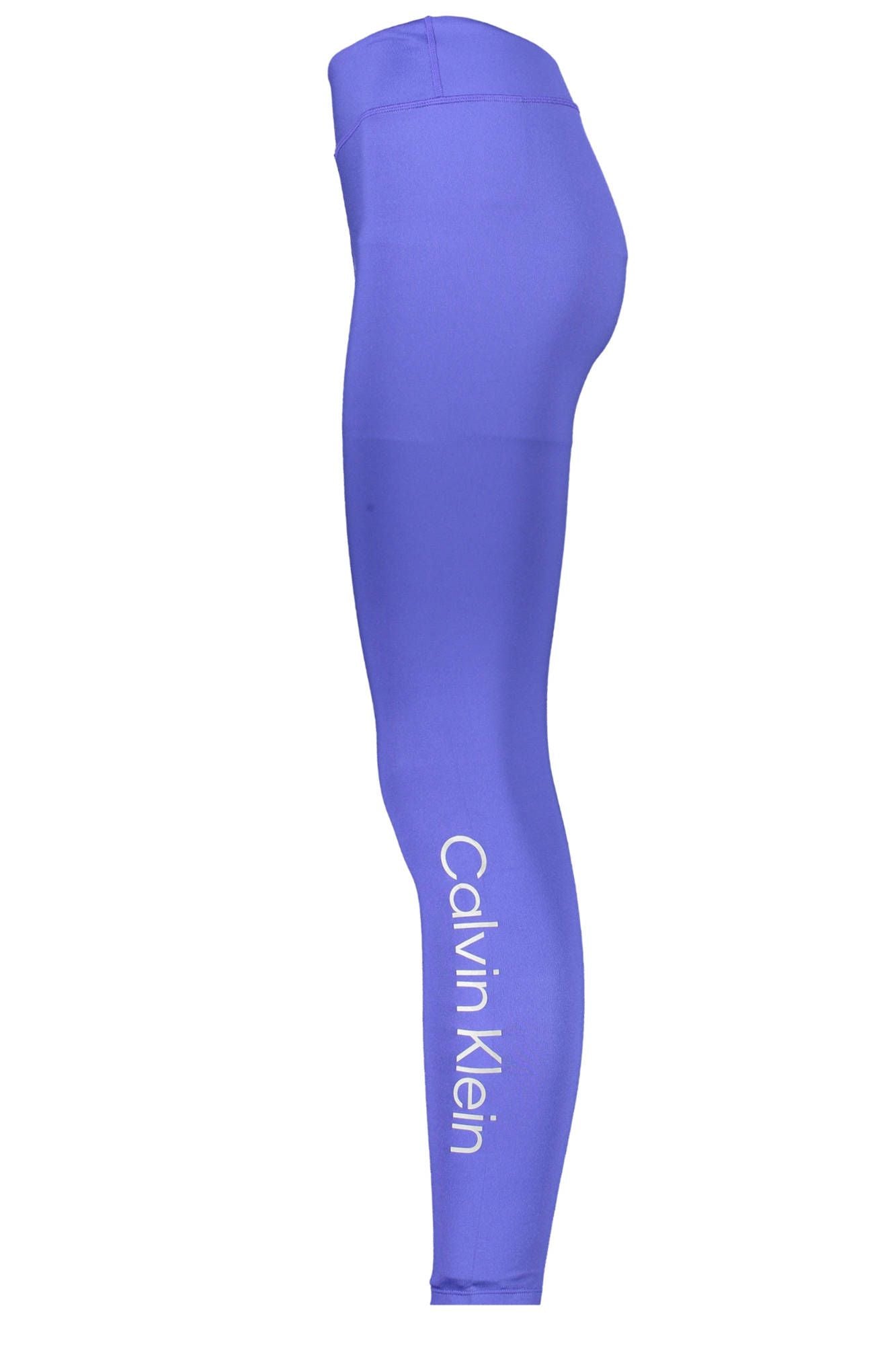 Calvin Klein Blue Polyester Women Legging