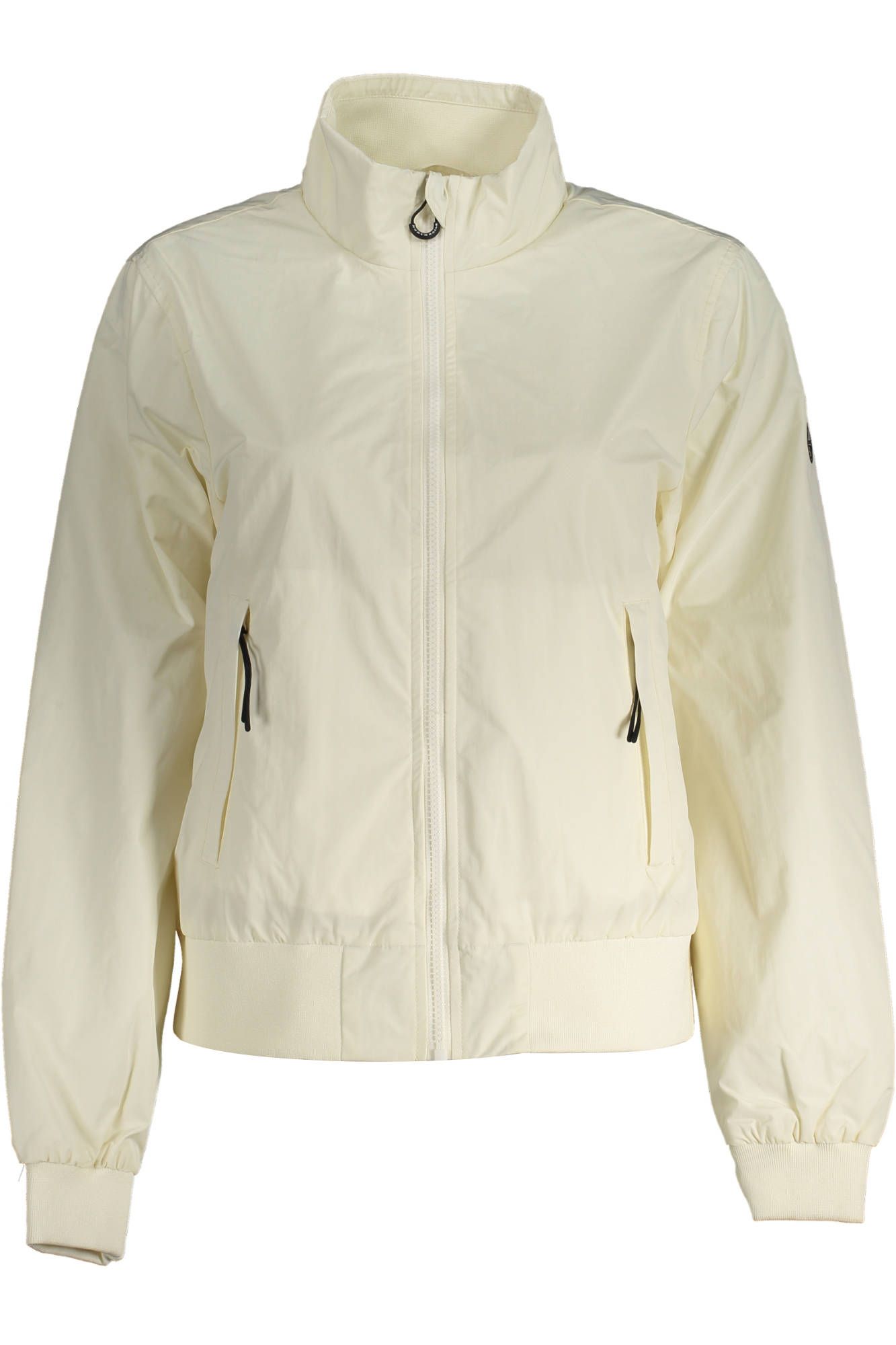 North Sails Eco-Conscious White Zip Jacket