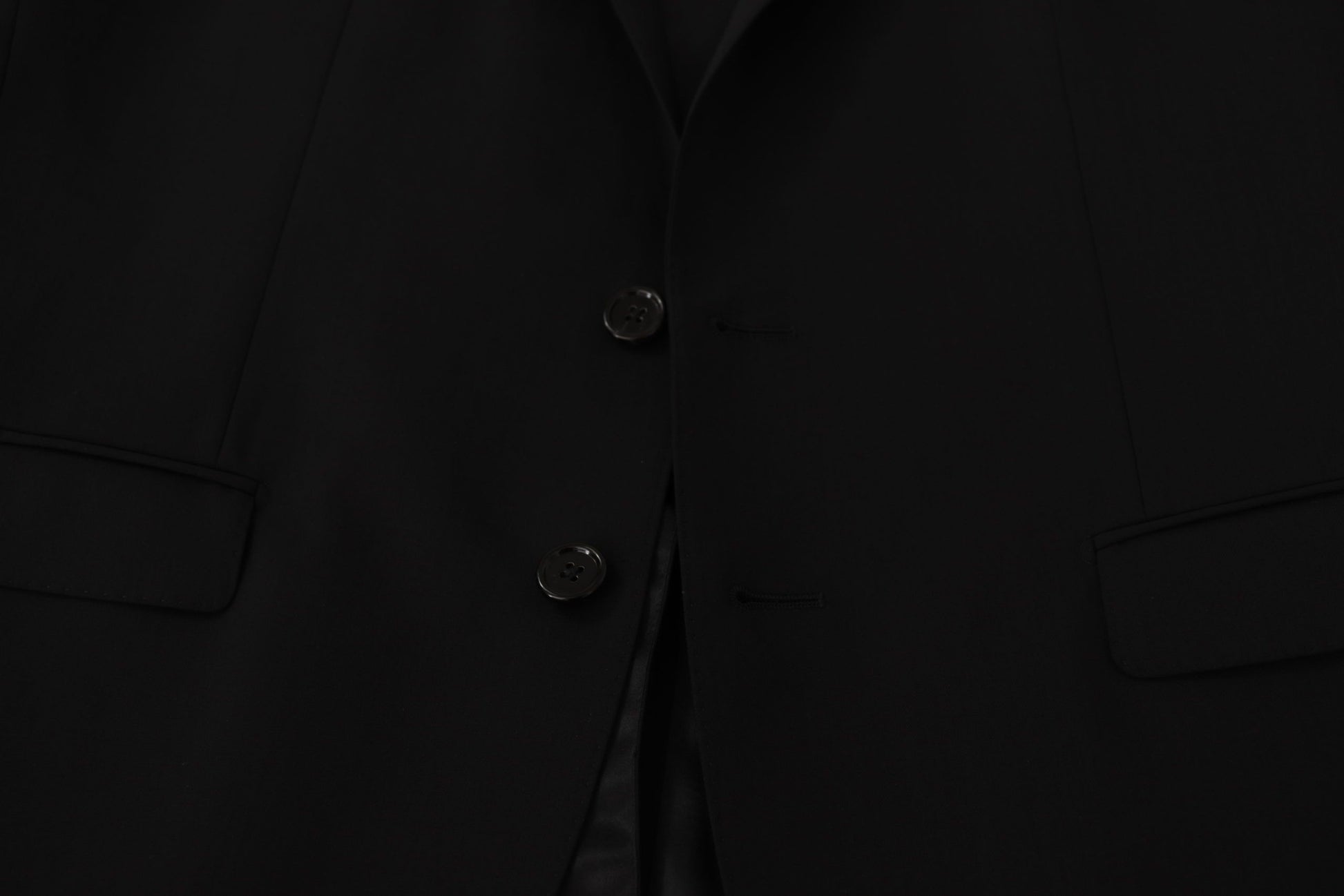 Dolce & Gabbana Elegant Slim Fit Black Blazer Jacket