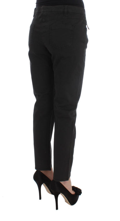 Costume National Chic Black Regular Fit Denim Jeans