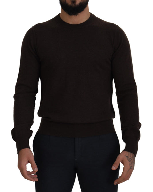 Dolce & Gabbana Elegant Cashmere Crew Neck Sweater