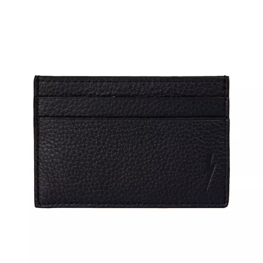 Neil Barrett Black Leather Mens Card Holder