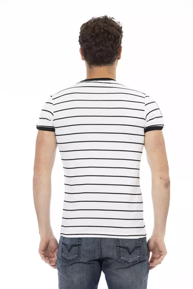 Trussardi Action White Cotton Men's T-Shirt