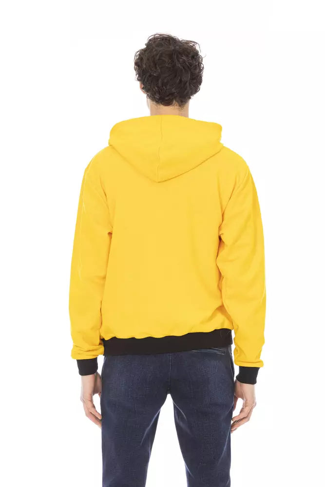 Baldinini Trend Yellow Cotton Men Sweater