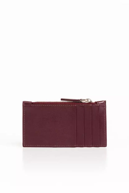 Trussardi Brown Leather Men Cardholder