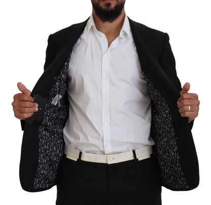 Dolce & Gabbana Elegant Single-Breasted Wool Blend Blazer