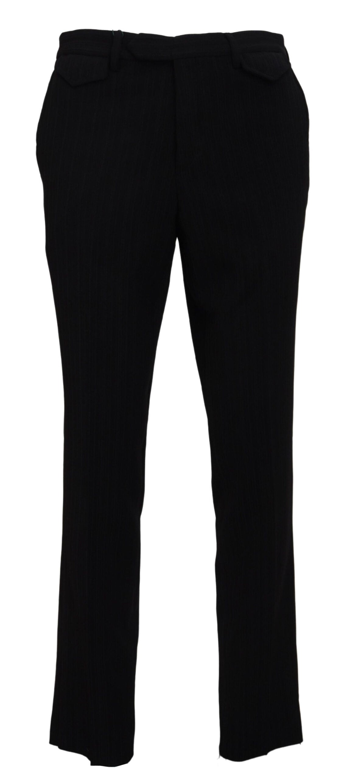 BENCIVENGA Elegant Black Italian Designer Pants