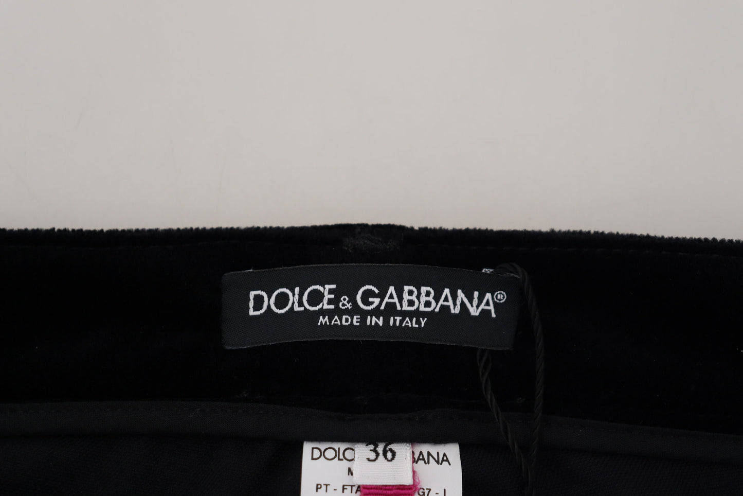 Dolce & Gabbana Chic Black Mid Waist Skinny Jeans