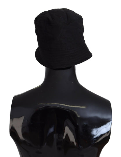 Dolce & Gabbana Elegant Black Bucket Cap