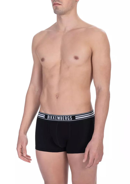 Bikkembergs Black Cotton Men's Trunk