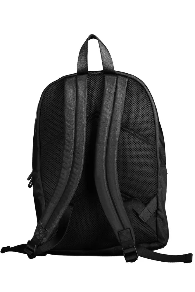 Calvin Klein Black Polyester Men Backpack