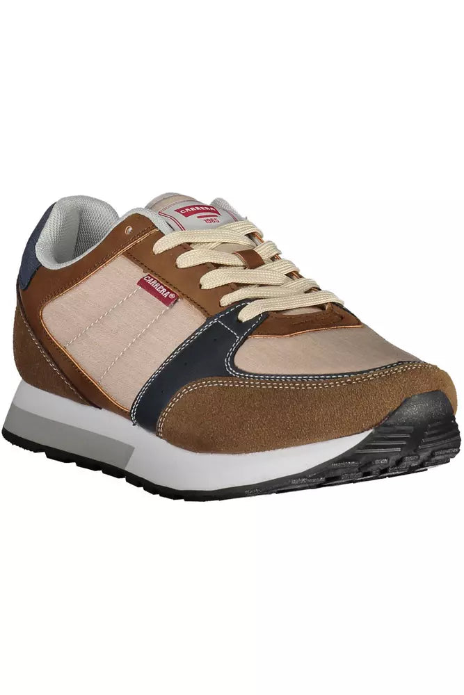 Carrera Brown ECO Leather Men Sneaker