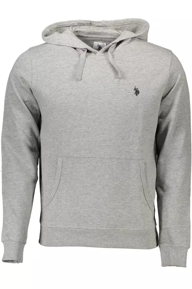 U.S. POLO ASSN. Gray Cotton Men Sweater