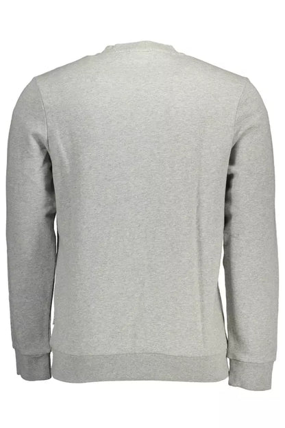 Napapijri Gray Cotton Men Sweater