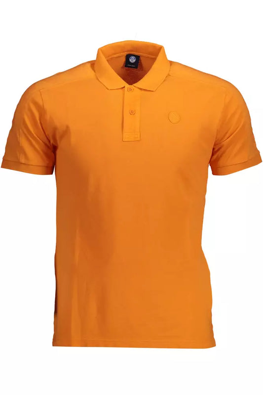 North Sails Sunset Orange Short-Sleeved Polo Shirt