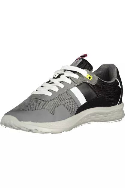 U.S. POLO ASSN. Sophisticated Gray Lace-Up Sports Sneakers