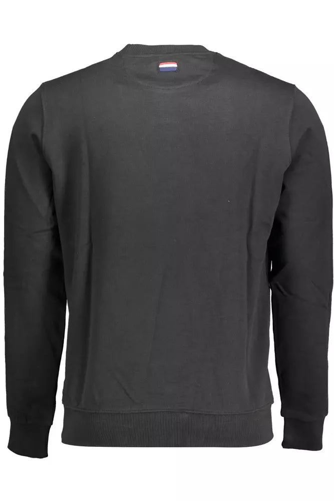 U.S. POLO ASSN. Black Cotton Men Sweater