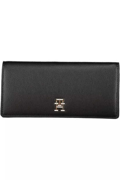 Tommy Hilfiger Black Polyethylene Women Wallet