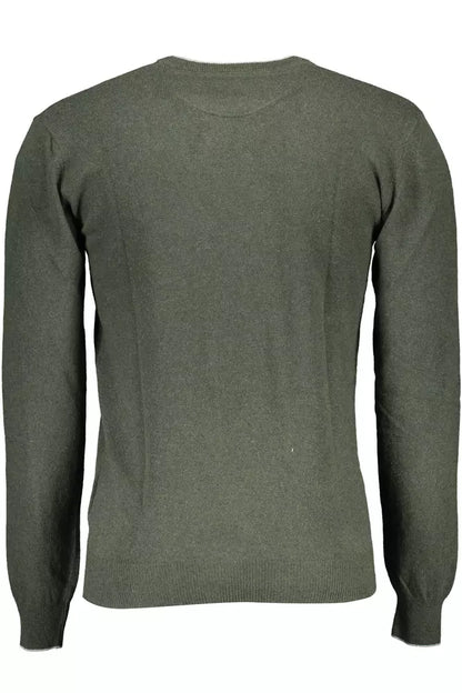 U.S. POLO ASSN. Green Wool Men Sweater