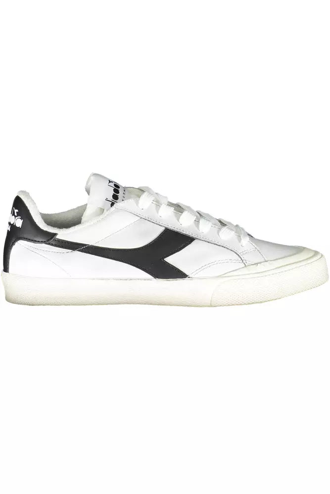 Diadora Sporty Lace-Up Sneakers with Contrast Accents