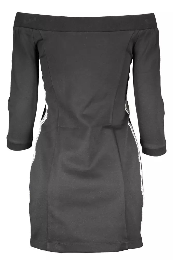 Calvin Klein Black Polyester Women Dress